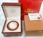 Wholesale Knockoff Omega Watch Box - Brown Wood Case